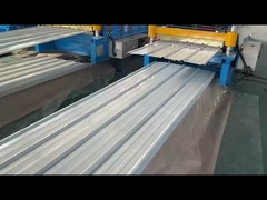 Putih Galvanized 0,35 mm Atap Lembar Baja Bentuk T 25-205-1025mm